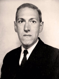 Poträttbild av H.P. Lovecraft