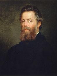 Poträttbild av Herman Melville