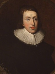 Poträttbild av John Milton