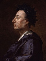 Poträttbild av Alexander Pope