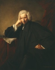 Poträttbild av Laurence Sterne