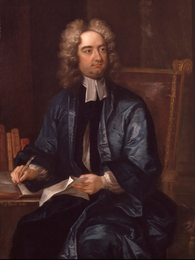 Portrait image of Jonathan Swift