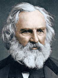 Poträttbild av Henry W. Longfellow