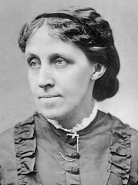 Poträttbild av Louisa May Alcott