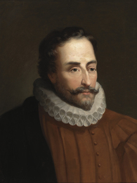 Poträttbild av Miguel de Cervantes Saavedra