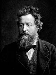 Poträttbild av William Morris