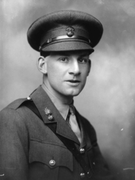 Poträttbild av Siegfried Sassoon