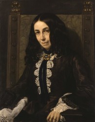 Poträttbild av Elizabeth Barrett Browning