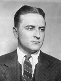 Poträttbild av F. Scott Fitzgerald