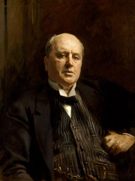 Portrait image of Henry James